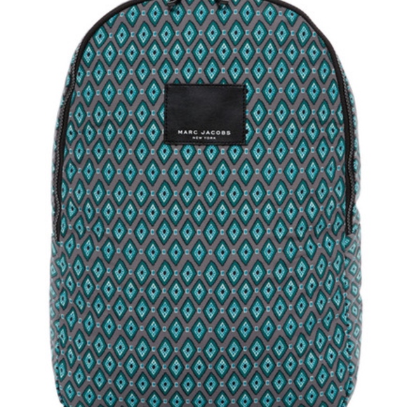 NWT Marc Jacobs Diamond Printed Packables Backpack - Picture 2 of 7